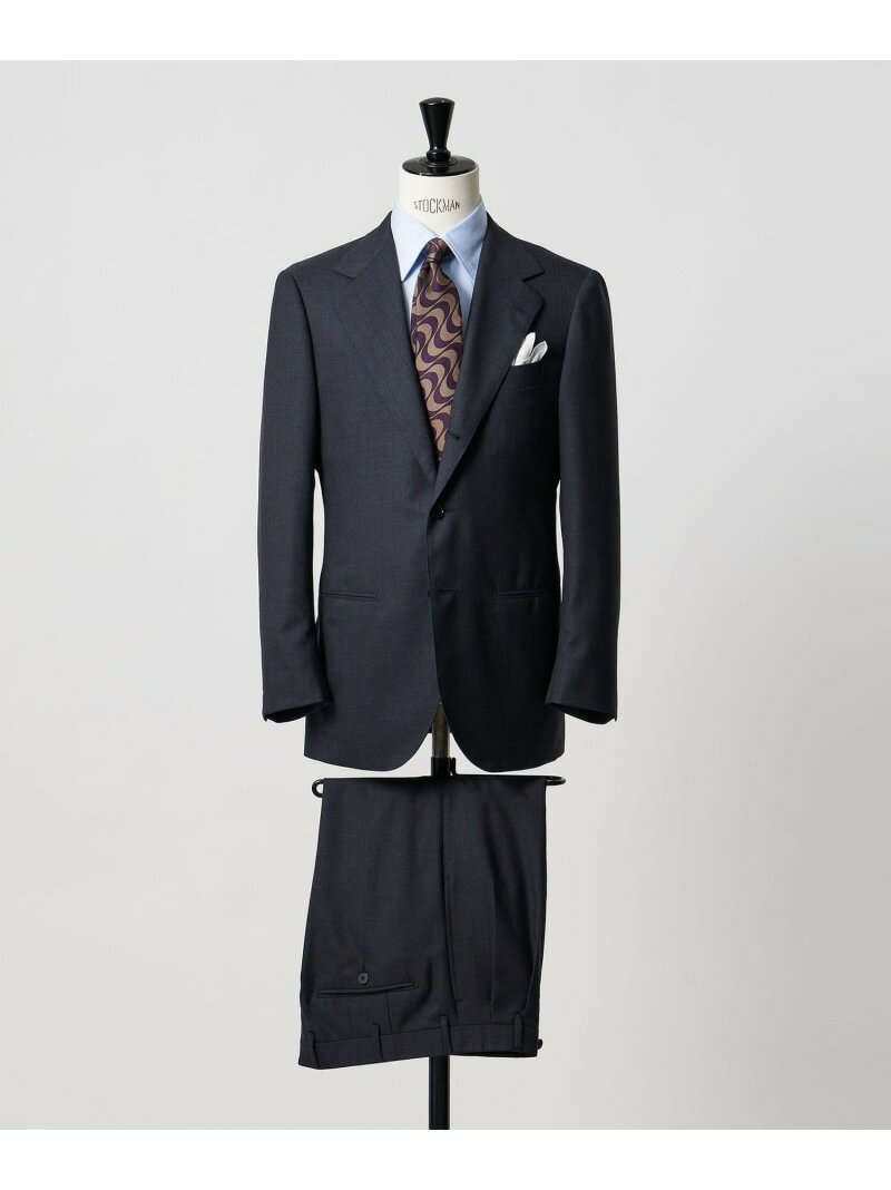 <SOVEREIGN>ハンドライン カラー ペンシルストライプ シングル 3ボタン スーツ UNITED ARROWS ユナイテッドアローズ スーツ・フォーマル...