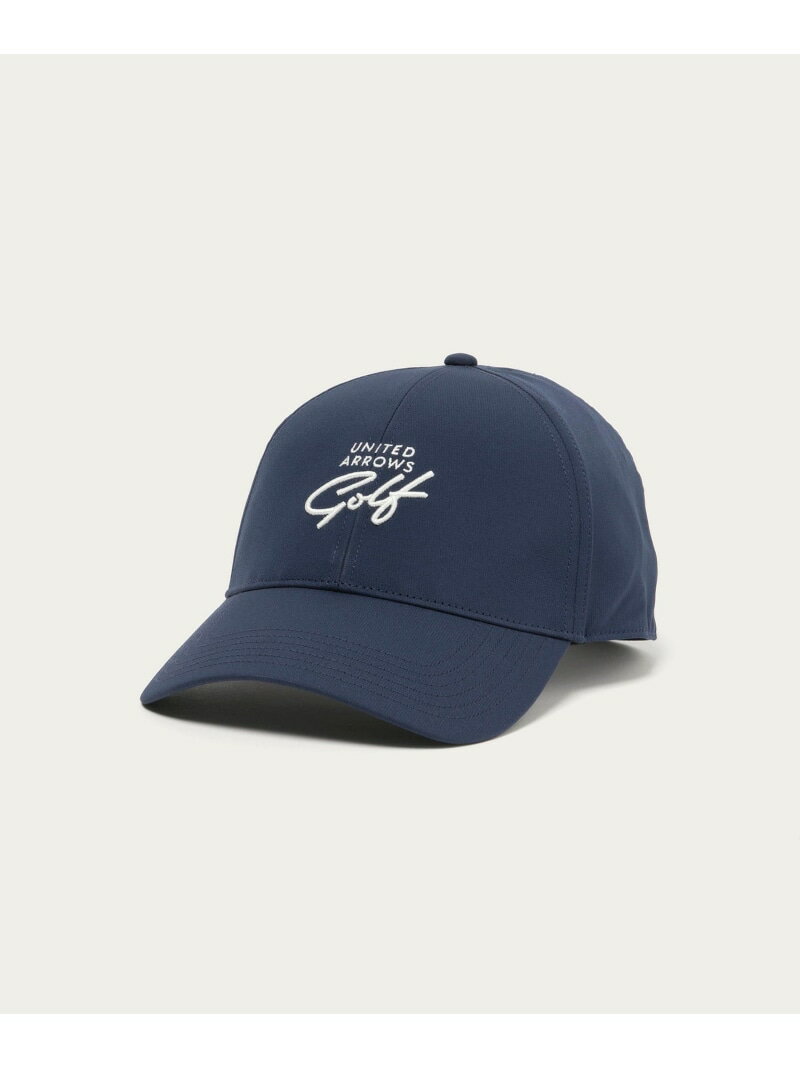 スポーティ ロゴ キャップ UNITED ARROWS GOLF ユナイテッドアローズ スポーツ・アウトドア用品 ゴルフ..