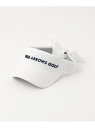 【SALE/40%OFF】ウィメンズ リボン サンバイザー UNITED ARROWS GOLF ユナイテッドアローズ スポーツ・アウトドア用品 ゴルフグッズ ...