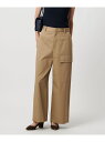 チノ ポケット パンツ -ウォッシャブル- UNITED ARROWS ユナイテッドアローズ パンツ その他のパンツ ブラック ベージュ【送料無料】[Rakut...