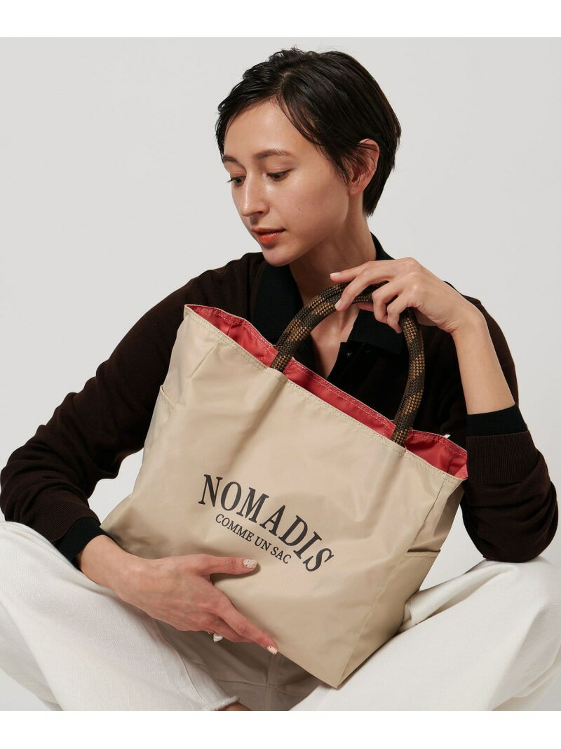 【別注】＜NOMADIS＞SAC2 WIDE トートバッグ UNITED ARROWS ユナイテッドアローズ バッグ トートバッグ ホワイト【送料無料】[Rakuten Fashion]のサムネイル