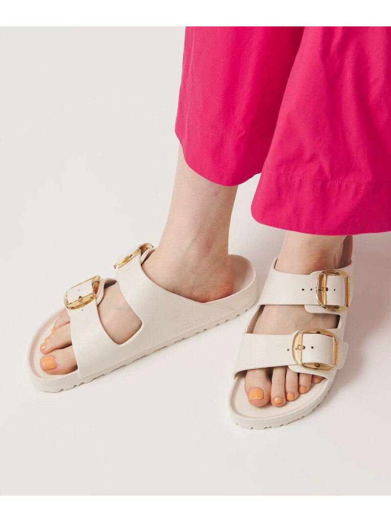 ＜BIRKENSTOCK＞ARIZONA ビッグバックル EVA サンダル UNITED ARROWS ユナイテッドアローズ シューズ・靴 サンダル ブラック ホワイト【送料無料】[Rakuten Fashion]