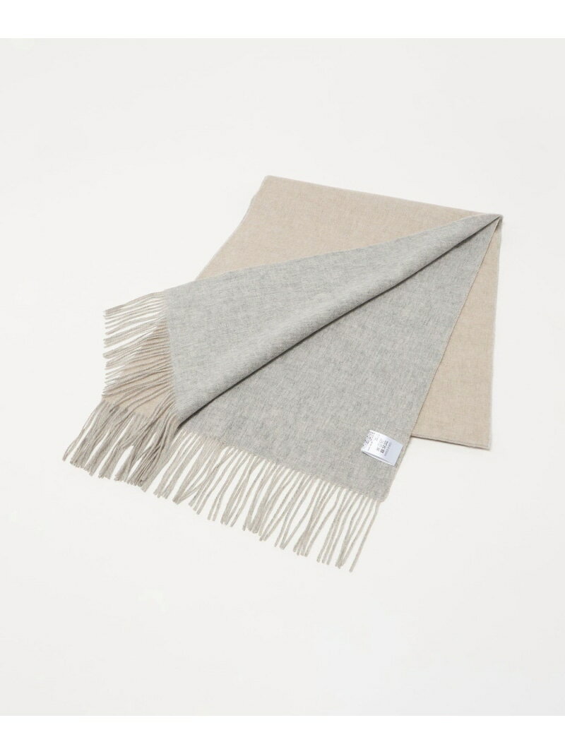 カシミヤ リバーシブル マフラー UNITED ARROWS ユナイテッドアローズ ファッション雑貨 マフラー・ス..