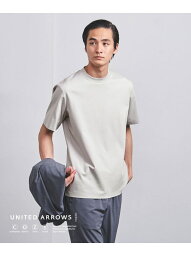 ポンチ Tシャツ COZY -抗菌防臭・接触冷感- UNITED ARROWS ユナイテッドアローズ トップス カットソー・Tシャツ グレー ホワイト ブラック【送料無料】[Rakuten Fashion]