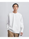 ポンチ ロングスリーブ Tシャツ デオドランド -抗菌防臭- UNITED ARROWS ユナイテッドアローズ トップス カットソー Tシャツ ホワイト ブラック グレー【送料無料】 Rakuten Fashion