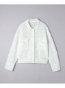 <WRAPINKNOT>フラワー レース シャツ ジャケット UNITED ARROWS ユナイテッドアローズ トップス カットソー・Tシャツ ホワイト【送料無...