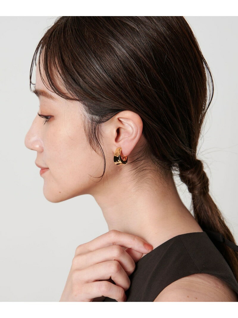 Jシェイプ イヤリング UNITED ARROWS ユナイテッドアローズ アクセサリー・腕時計 イヤリング・イヤー..