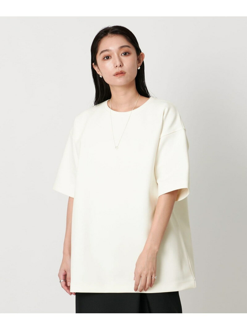 ＜MARW UNITED ARROWS＞ダンボール オーバー カットソー MARW UNITED ARROWS ユナイテッドアローズ トップス カットソー・Tシャツ ブラック ホワイト【送料無料】[Rakuten Fashion]のサムネイル