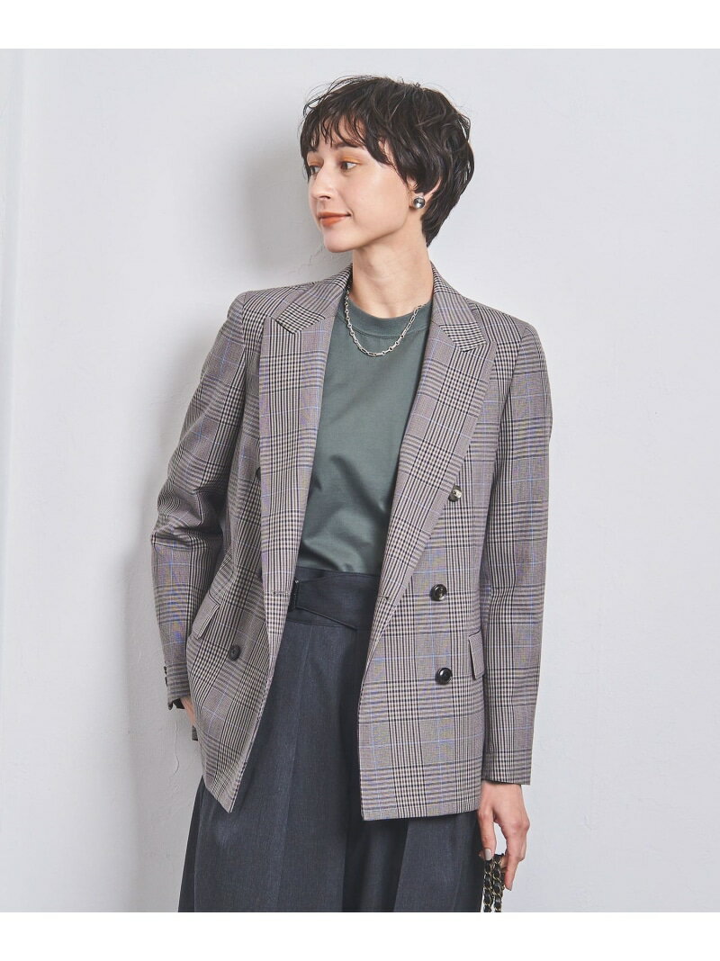 W 6B ブレザー UNITED ARROWS ユナイテッドアローズ ジャケット・アウター テーラードジャケット・ブレザー ネイビー【送料無料】[Rakuten Fashion]のサムネイル