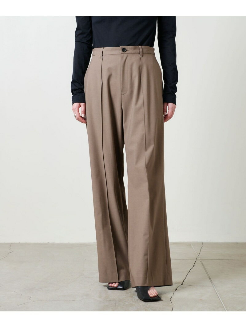 【SALE／40%OFF】＜MARW UNITED ARROWS＞タック フレアパンツ MARW UNITED ARROWS ユナイテッドアローズ パンツ スラックス・ドレスパンツ グレー【RBA_E】【送料無料】[Rakuten Fashion]のサムネイル