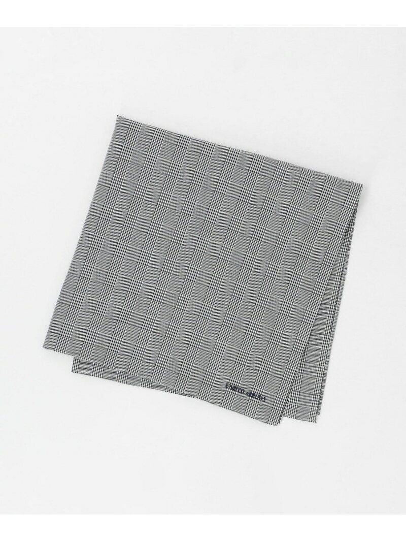 コットン チェック ハンカチ UNITED ARROWS ユナイテッドアローズ ファッション雑貨 ハンカチ・ハンドタオル[Rakuten Fashion]