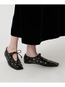 <PIPPICHIC>AMBER STUDS フラットシューズ UNITED ARROWS ユナイテッドアローズ シューズ・靴 その他のシューズ・靴 ブラウン【...