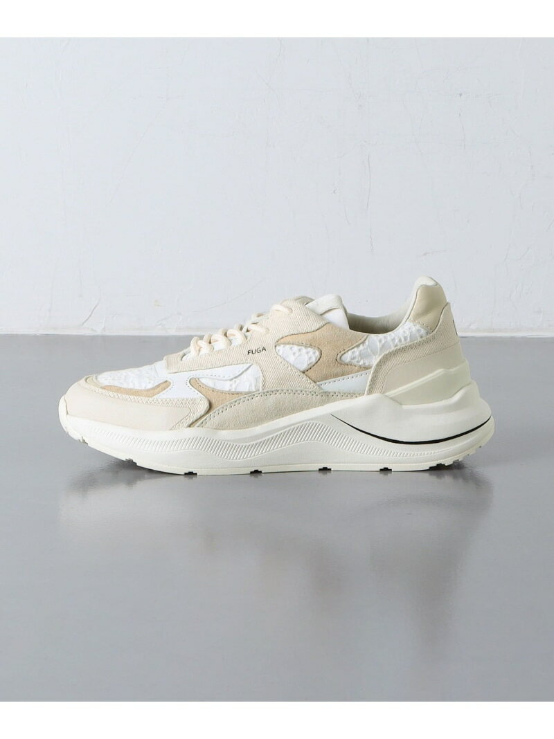【SALE／40%OFF】【別注】＜D.A.T.E.＞FUGA LACE スニーカー UNITED ARROWS ユナイテッドアローズ シューズ・靴 スニーカー ベージュ【RBA_E】【送料無料】[Rakuten Fashion]のサムネイル