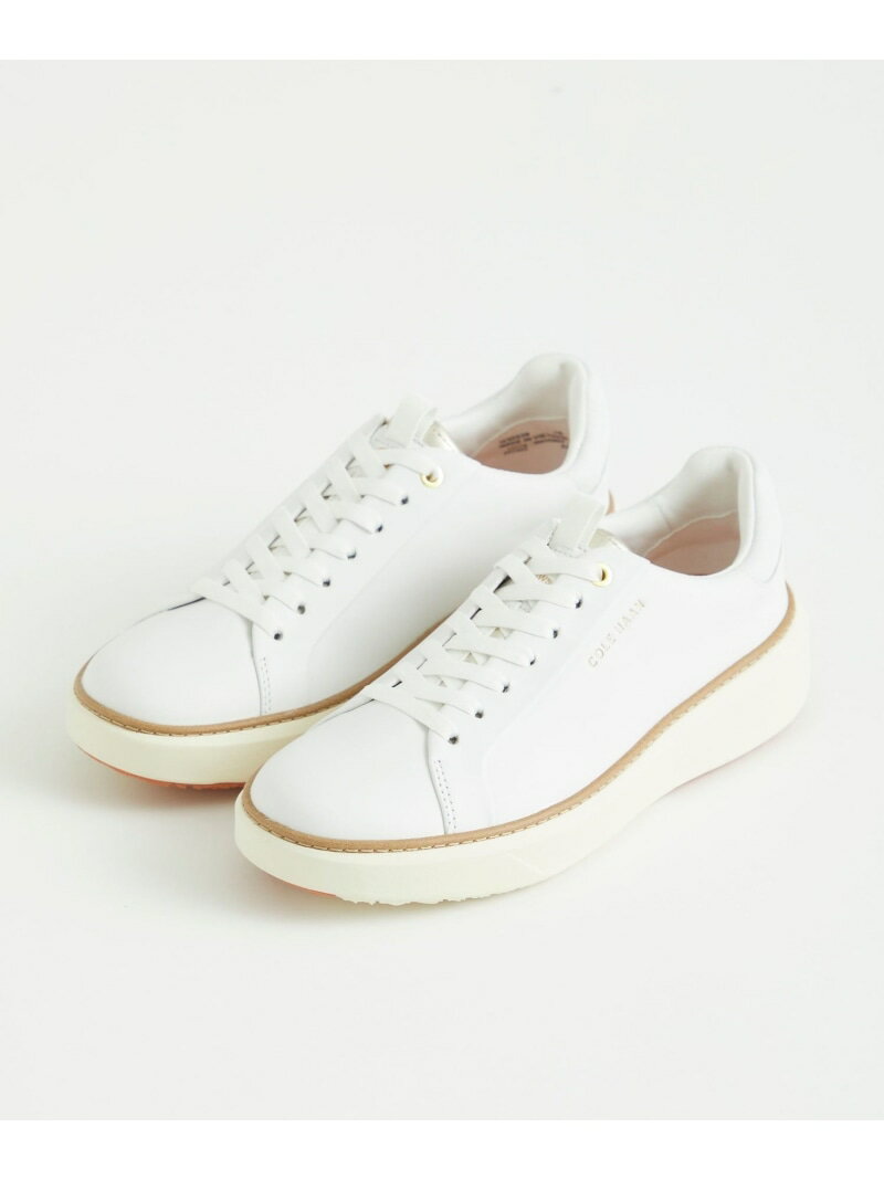 【別注】＜COLE HAAN*UNITED ARROWS＞ ウィメンズ TOPSPIN/ゴルフシューズ UNITED ARROWS GOLF ユナイテッドアローズ スポーツ・アウトドア用品 ゴルフグッズ ホワイト【送料無料】[Rakuten Fashion]