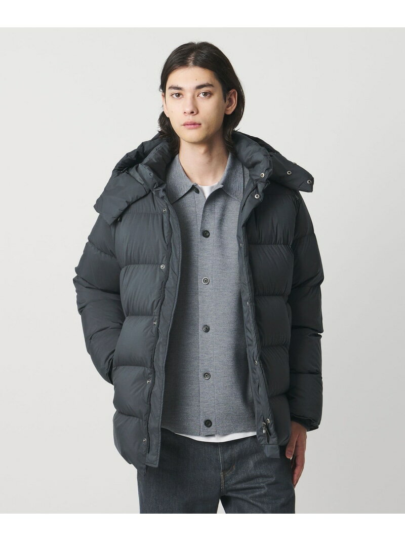 【別注】＜PYRENEX＞BELFORT 2/ベルフォール2/ダウンジャケット UNITED ARROWS ユナイテッドアローズ ジャケット・アウター ダウンジャケット・ダウンベスト グレー ブラック【送料無料】[Rakuten Fashion]