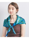 <manipuri>SILK 88*88 スカーフ 25SS UNITED ARROWS ユナイテッドアローズ ファッション雑貨 スカーフ・バンダナ ベージュ ...