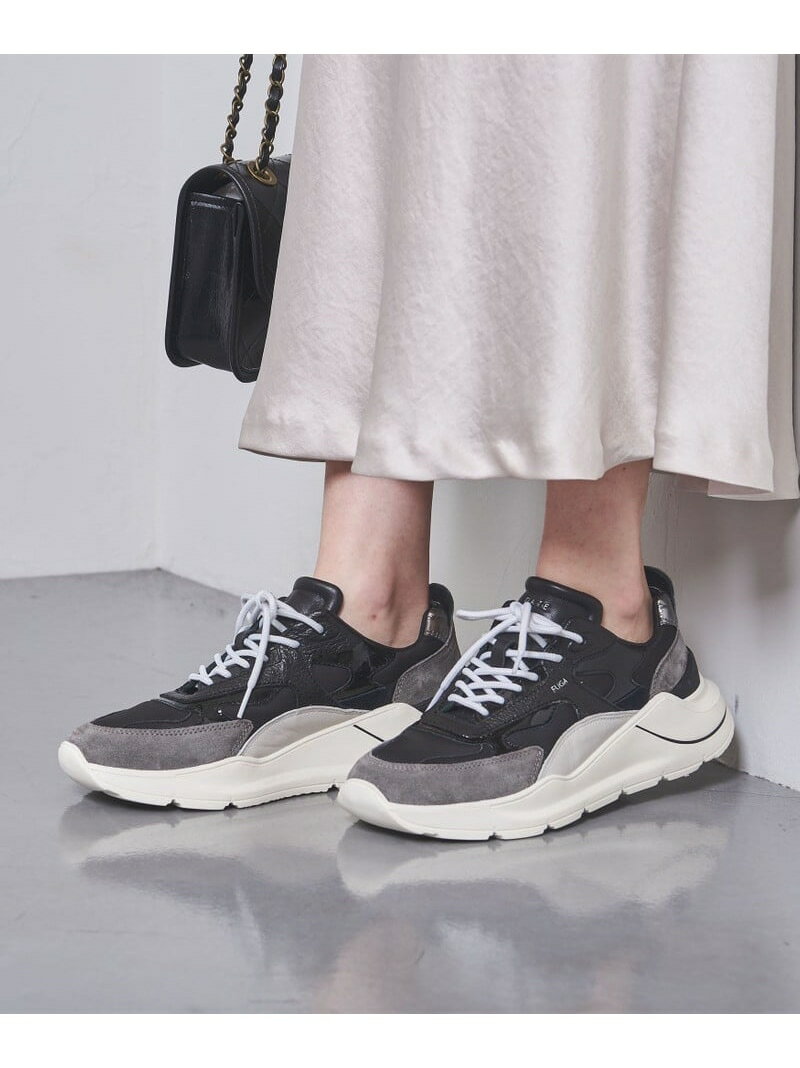 【別注】＜D.A.T.E＞FUGA NYLN スニーカー UNITED ARROWS ユナイテッドアローズ シューズ・靴 スニーカー ブラック【送料無料】[Rakuten Fashion]のサムネイル