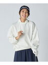 ウィメンズ デタッチャブル スウェット UNITED ARROWS GOLF ユナイテッドアローズ スポーツ・アウトドア用品 ゴルフグッズ ホワイト ネイビー【...