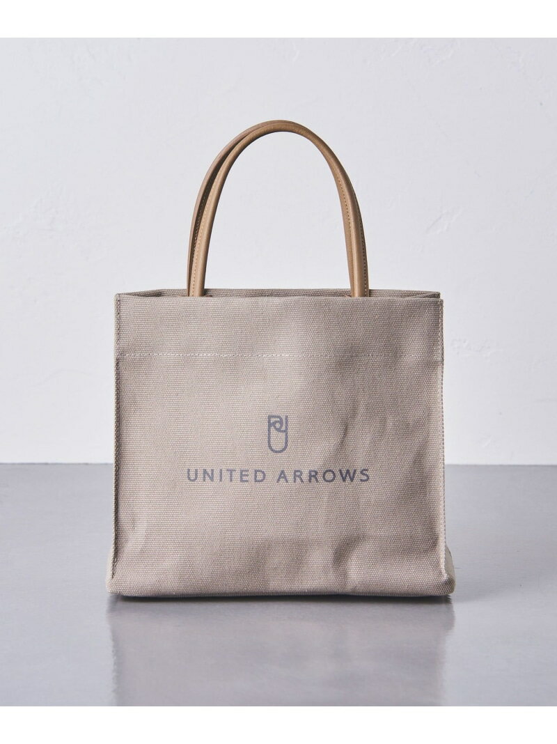 ロゴ トートバッグ S UNITED ARROWS ユナイテッドアローズ ファッション雑貨 その他のファッション雑貨 グレー ホワイト ブラック【送料無料】 Rakuten Fashion