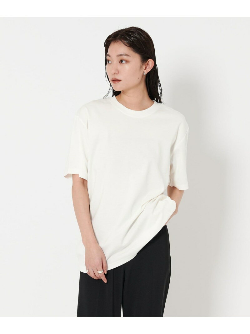 ＜MARW UNITED ARROWS＞ビッグシルエット Tシャツ -汗ジミ防止- MARW UNITED ARROWS ユナイテッドアローズ トップス カットソー・Tシャツ ブラック ネイビー グレー ホワイト【送料無料】[Rakuten Fashion]のサムネイル