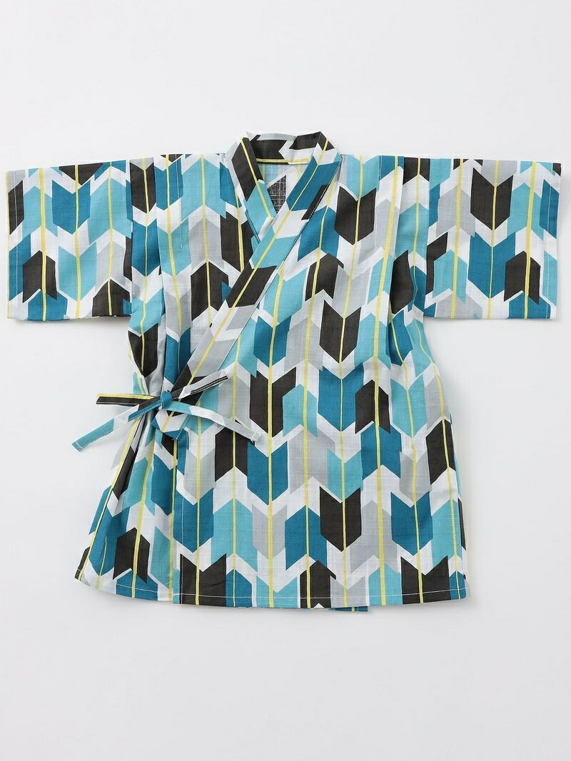 【SALE／48%OFF】GLR ジンベイ/ 矢羽根柄 UNITED ARROWS green label relaxing ユナイテッドアローズ アウトレット 着物・浴衣・和装小物 浴衣 ネイビー ブラウン【RBA_E】[Rakuten Fashion]のサムネイル