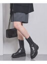 【SALE/75%OFF】ハーフ サイドゴアブーツ UNITED ARROWS ユナイテッドアローズ アウトレット シューズ・靴 ブーツ ブラウン ブラック【R...