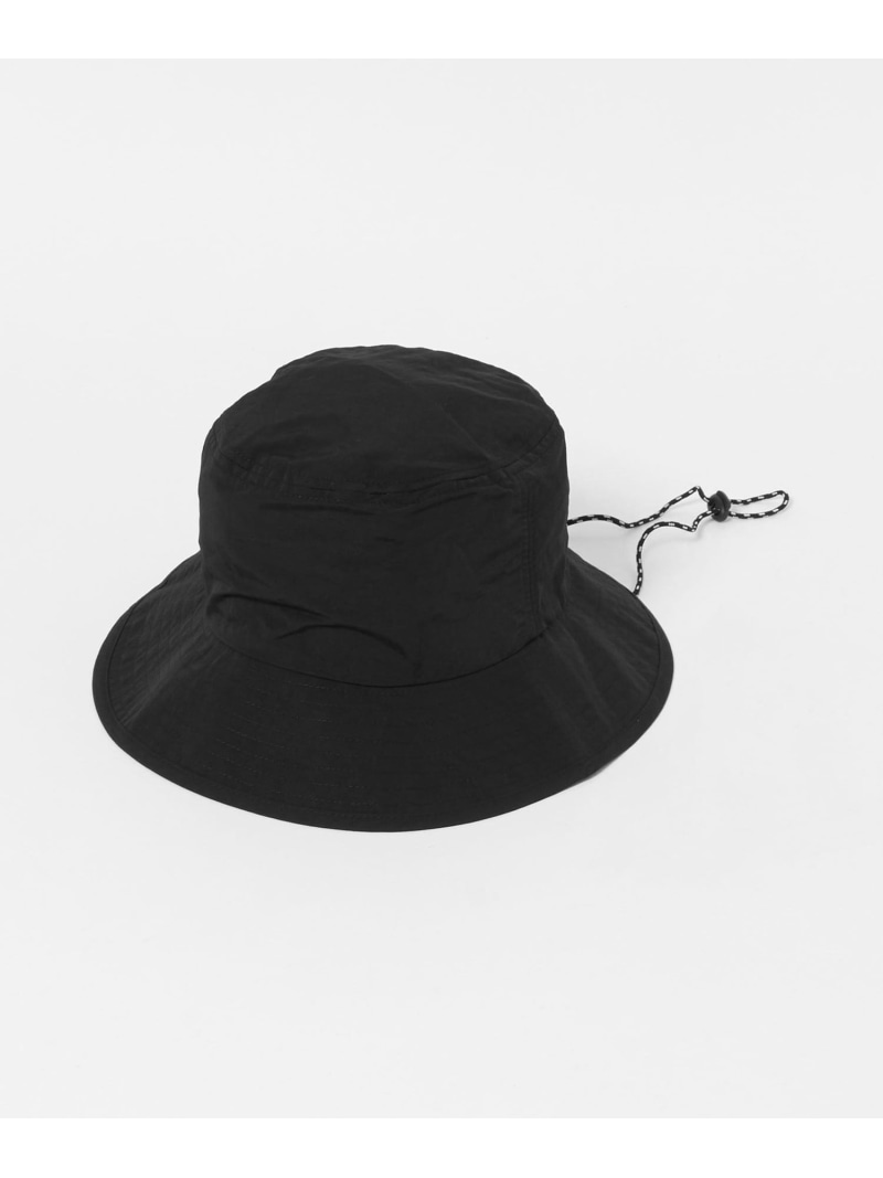 UNITED ARROWS LTD. OUTLETのナイロン キャンプハット＜A DAY IN THE LIFE＞ a day in the life ユナイテッドアローズ アウトレット 帽子 ハット ブラック ホワイト【送料無料】[Rakuten Fashion]｜アングル2