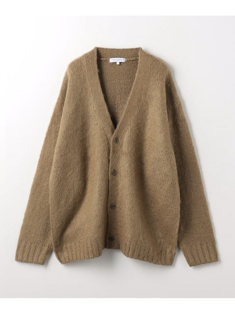 【SALE／50%OFF】モヘヤライク Vネックカーディガン＜A DAY IN THE LIFE＞ a day in the life ユナイテッドアローズ アウトレット トップス カーディガン ベージュ ブラック ブルー【RBA_E】[Rakuten Fashion]のサムネイル