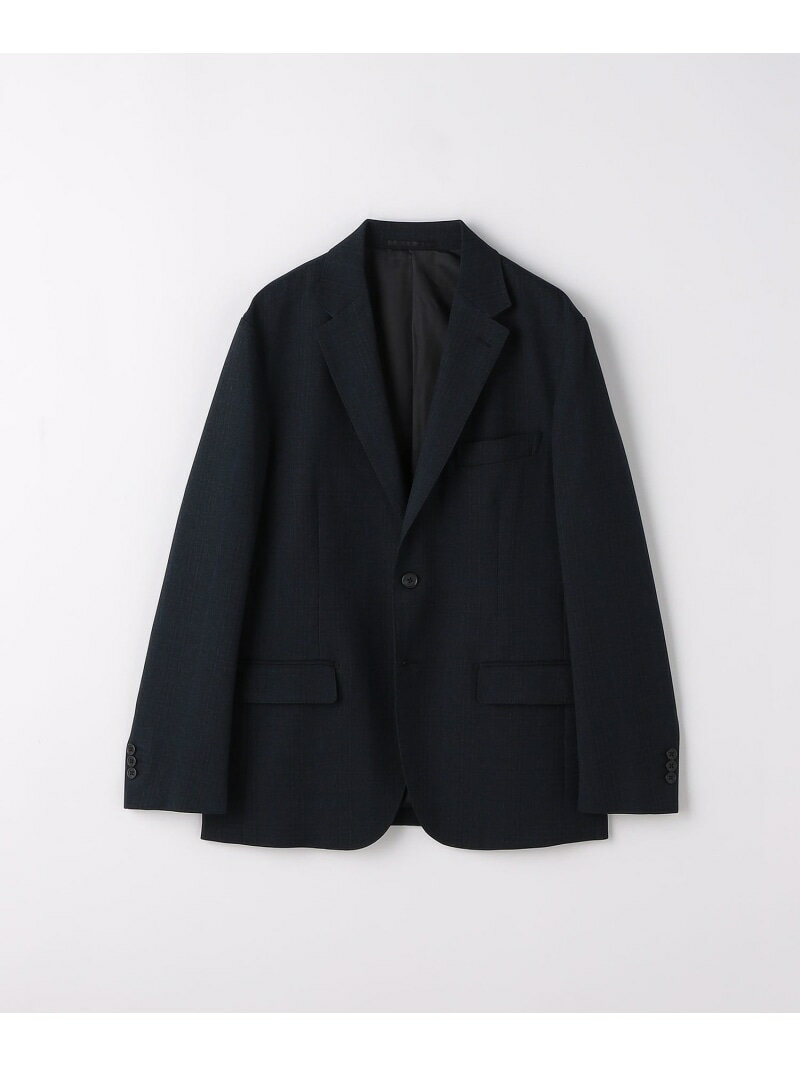 【SALE/50%OFF】ウールライク グレンチェック 2ボタンジャケット -ハンドウォッシャブル- -セットアップ対応-<A DAY IN THE LIFE>...