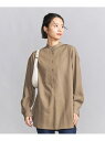 【SALE/30%OFF】ビブヨーク バンドカラー シャツ BEAUTY&YOUTH UNITED ARROWS ユナイテッドアローズ アウトレット ワンピース...
