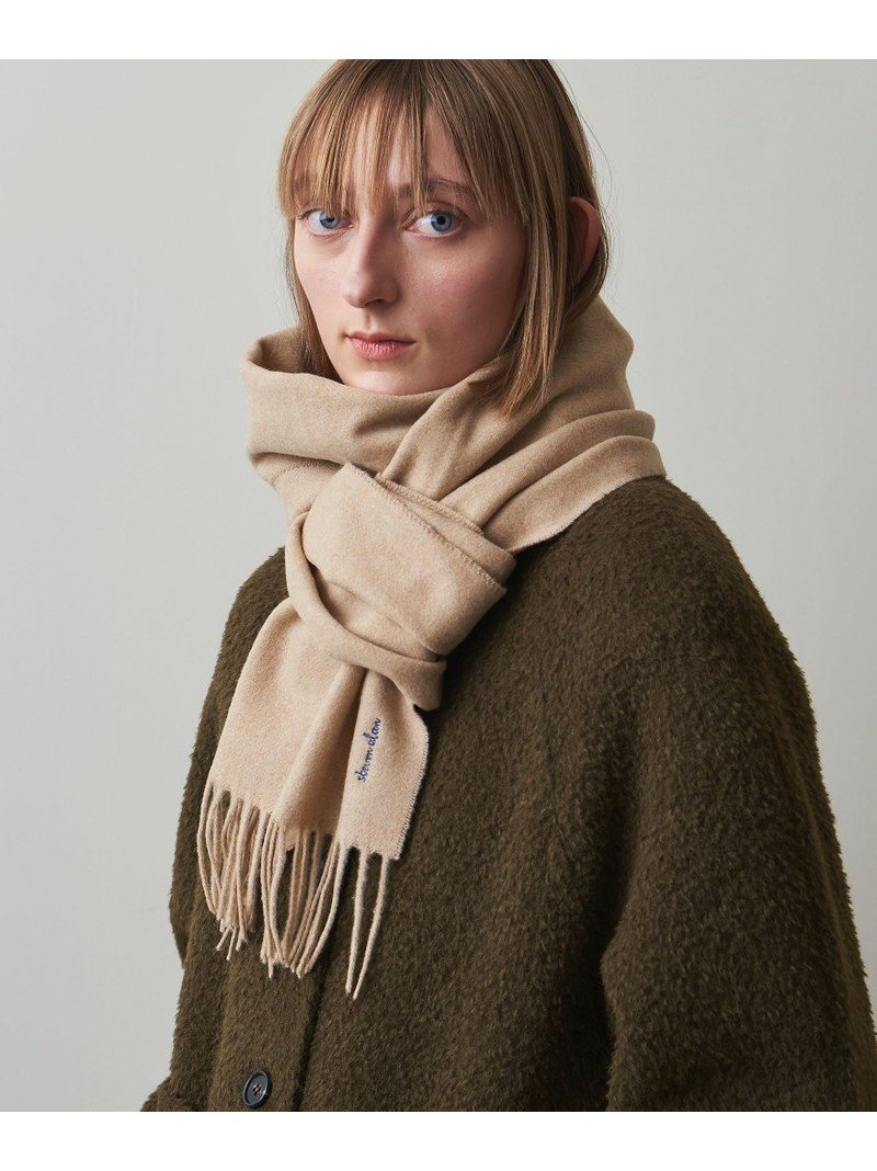 SALE/40%OFF】<Steven Alan>WOOL CASHMERE STOLE 37*180/ストール