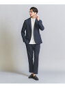 【SALE/50%OFF】【WARDROBE SMART】LANATEC セットアップ/背抜きジャケット&イージーパンツ BEAUTY&YOUTH UNITED...