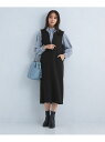 【SALE/30%OFF】ソフト ジョーゼット ジャンパースカート -マシンウォッシャブル・ストレッチ・防シワ- UNITED ARROWS green lab...