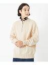 【SALE/50%OFF】<kinoko.さん * GLR or>ハーフジップ ニット プルオーバー UNITED ARROWS green label rel...