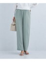 【SALE/70%OFF】アセテート混 サテン パンツ UNITED ARROWS green label relaxing ユナイテッドアローズ アウトレット...