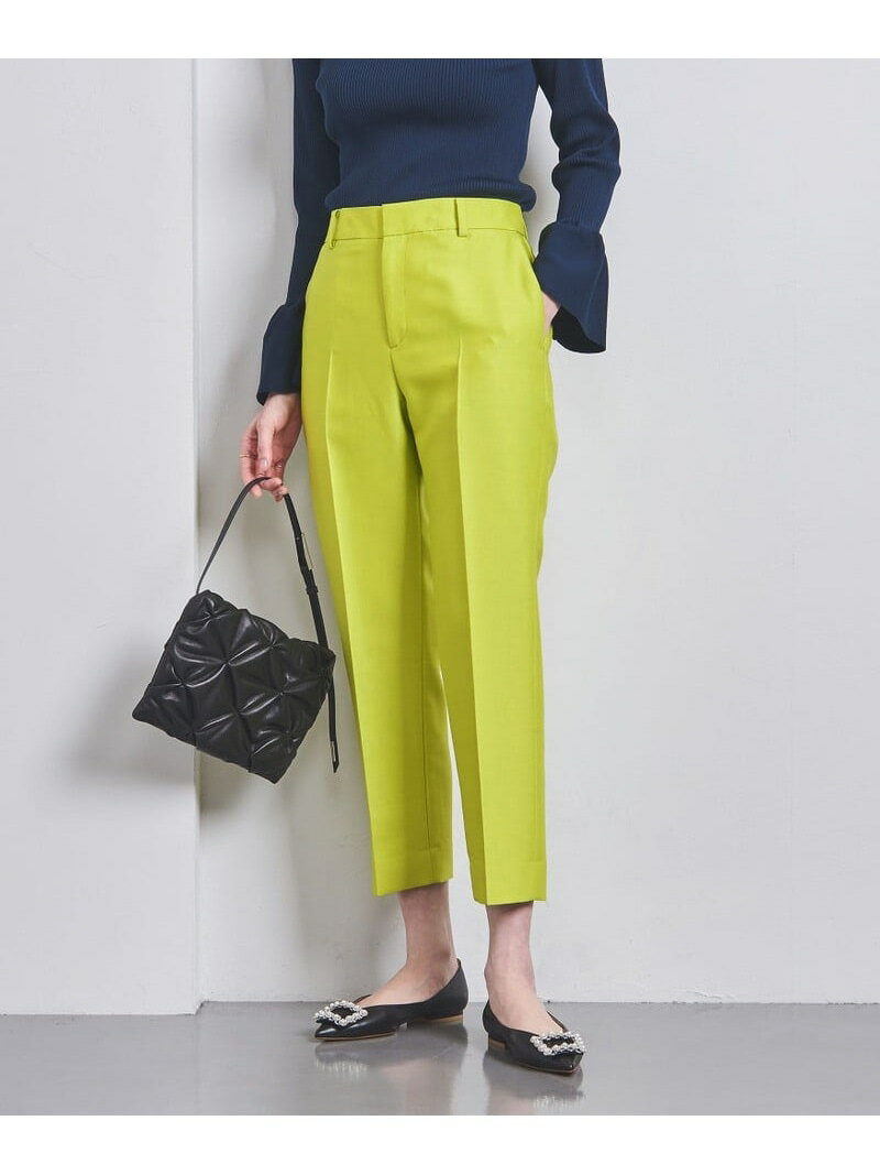 【SALE／80%OFF】W/SI ツイル テーパード パンツ UNITED ARROWS ユナイテッドアローズ アウトレット パンツ その他のパンツ ネイビー グリーン ブルー【RBA_E】【送料無料】[Rakuten Fashion]のサムネイル