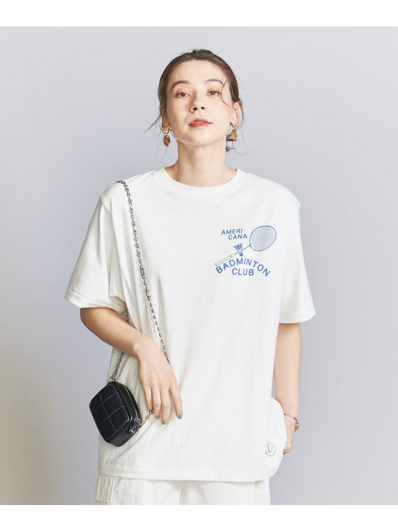 【SALE／30%OFF】【別注】＜AMERICANA＞スポーツプリントTシャツ BEAUTY&YOUTH UNITED ARROWS ユナイテッドアローズ アウトレット トッ..