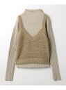 【SALE/50%OFF】フェザーミックス キャミ+ハイネックニット <A DAY IN THE LIFE> a day in the life ユナイテッドア...