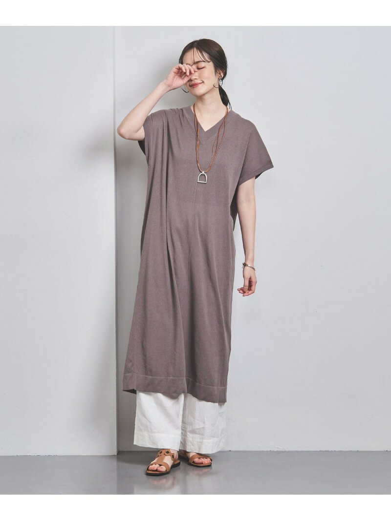 【SALE／80%OFF】ファイン ペーパー カフタン ワンピース UNITED ARROWS ユナイテッドアローズ アウト..