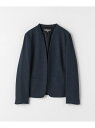【SALE/30%OFF】ポンチ デザインラペル ジャケット -ウォッシャブル・セットアップ対応-<A DAY IN THE LIFE> a day in th...