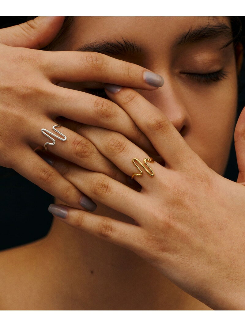＜LAPUIS＞ジグザグ リング BEAUTY&YOUTH UNITED ARROWS ユナイテッドアローズ アウトレット アクセサリー・腕時計 リング・指輪 ゴールド シルバー[Rakuten Fashion]