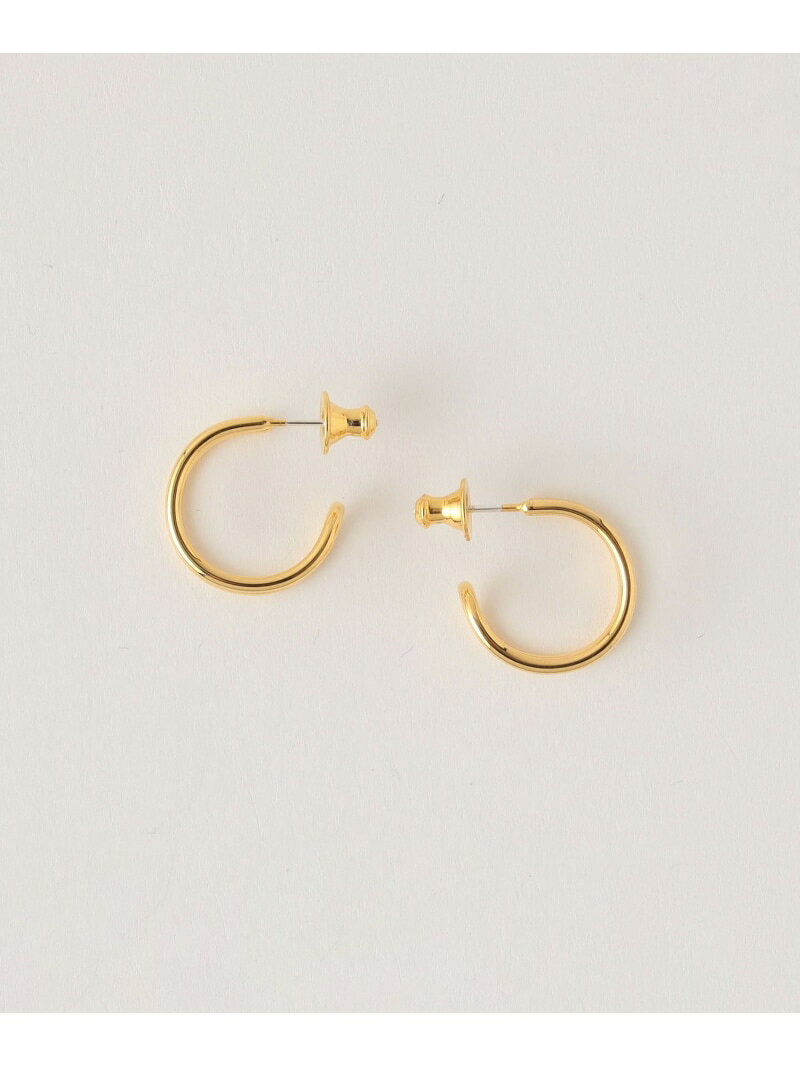 ＜LAPUIS＞ダブル フープ ピアス BEAUTY&YOUTH UNITED ARROWS ユナイテッドアローズ アウトレット アクセサリー・腕時計 ピアス ゴールド シルバー【送料無料】[Rakuten Fashion]