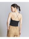 【SALE/60%OFF】テレコ バッククロス キャミソール BEAUTY&YOUTH UNITED ARROWS ユナイテッドアローズ アウトレット トップス...