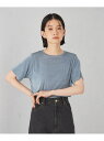 【SALE/40%OFF】<EMMEL REFINES>EM シャイニー トロミ Tシャツ EMMEL REFINES ユナイテッドアローズ アウトレット トッ...