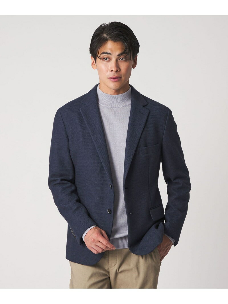 ニットライク ワッフル 2ボタンジャケット＜A DAY IN THE LIFE＞ a day in the life ユナイテッドアロ..