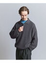 【SALE/40%OFF】グリッド アゼ 3B ポロニット -ウォッシャブル- BEAUTY&YOUTH UNITED ARROWS ユナイテッドアローズ アウ...