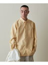 【SALE／70%OFF】＜Steven Alan＞ G/DYE PIN OX SINGLE NEEDLE SHIRT-LOOSE/シャツ Steven Alan ユナイテッドアローズ アウトレット トップス シャツ・ブラウス イエロー ホワイト グリーン【RBA_E】【送料無料】[Rakuten Fashion]