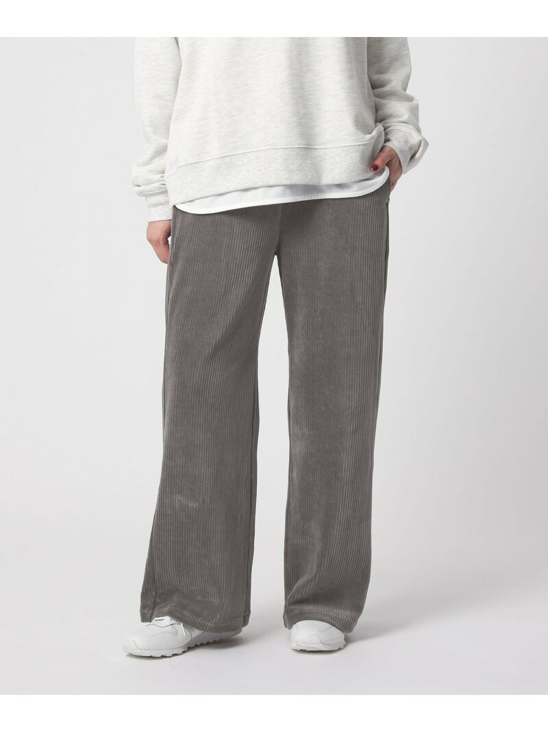 カットコーデュロイ ワイドイージーパンツ ＜A DAY IN THE LIFE＞ a day in the life ユナイテッドアローズ アウトレット パンツ その他のパンツ グレー ピンク ホワイト ブラック【送料無料】[Rakuten Fashion]のサムネイル