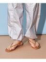 【SALE/80%OFF】<CITEN>ストリング フラット サンダル CITEN ユナイテッドアローズ アウトレット シューズ・靴 その他のシューズ・靴 ブラ...