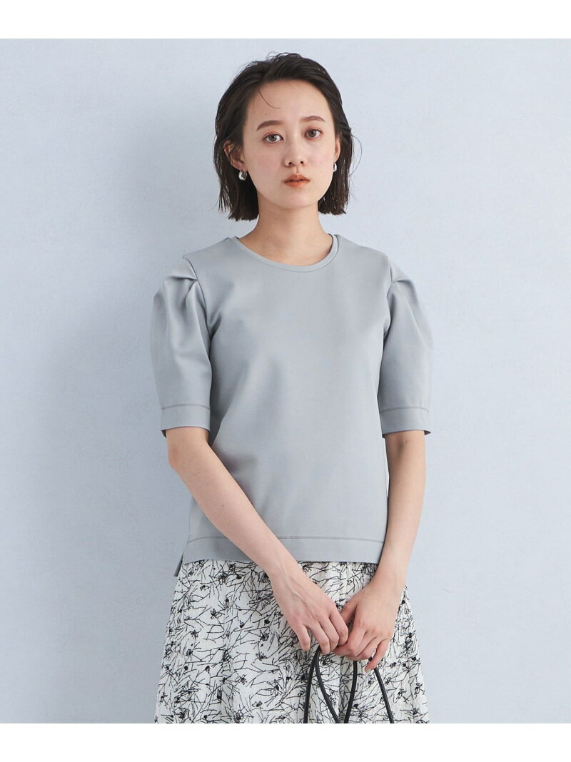 【SALE／70%OFF】COMFY ポンチ クルーネック プルオーバー カットソー UNITED ARROWS green label relaxing ユナイテッドアローズ アウトレット トップス カットソー・Tシャツ ブラウン ホワイト ブラック ブルー【RBA_E】[Rakuten Fashion]のサムネイル